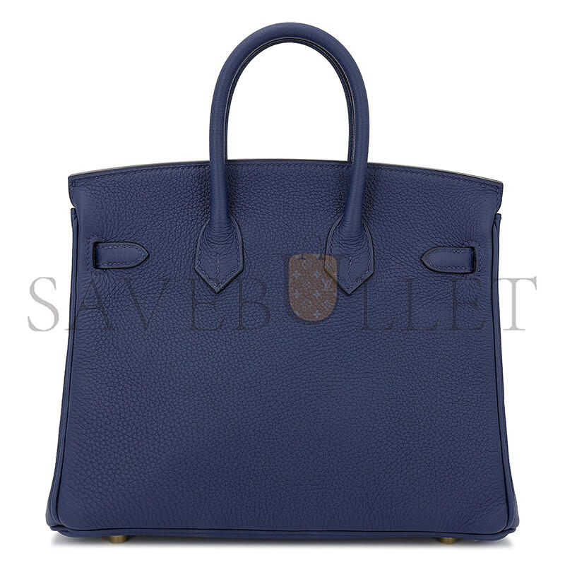 HERMES BIRKIN 25 TOGO GOLD HARDWARE (25*20*13cm)
